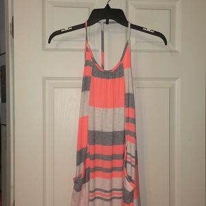 Fun summer maxi dress sz medium